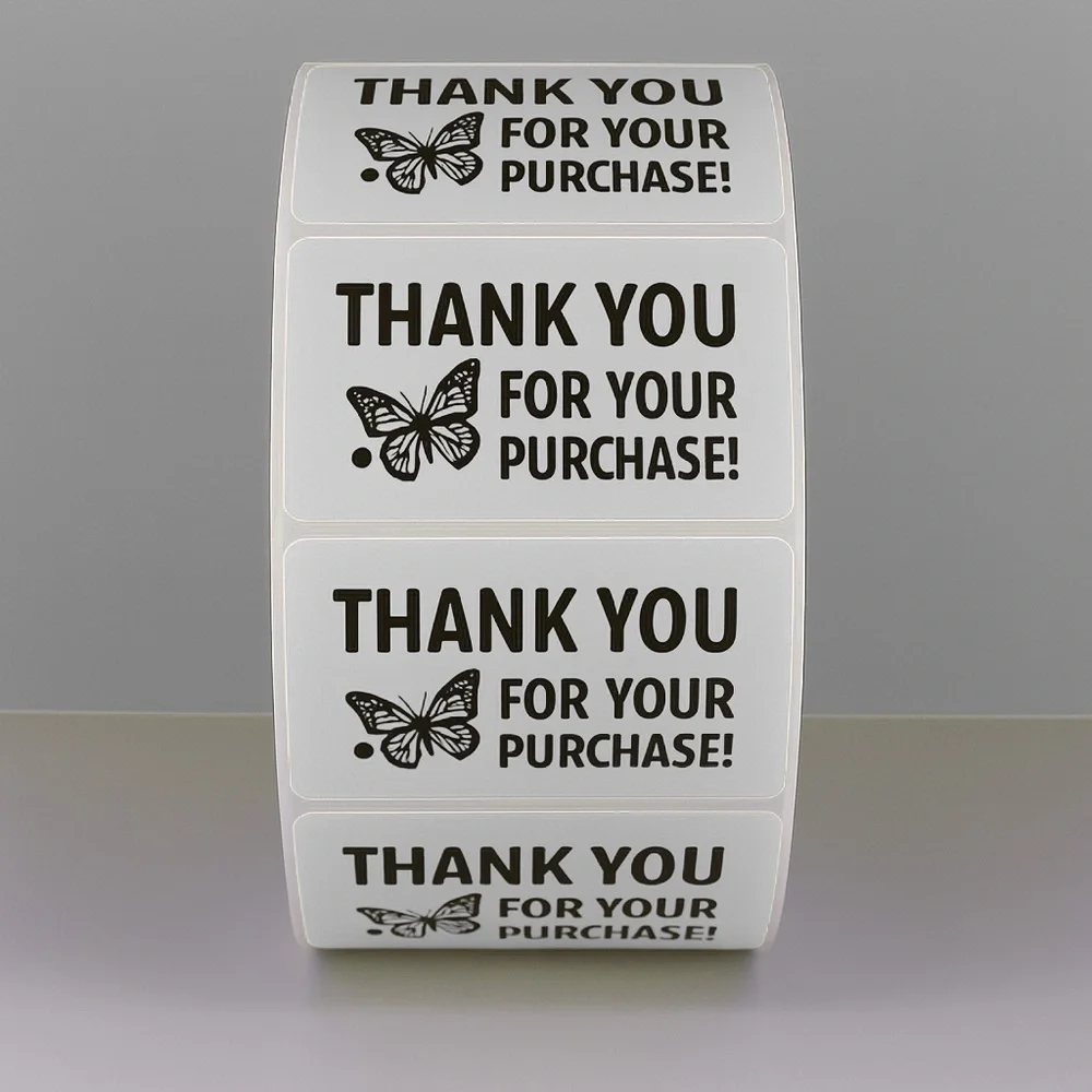 Thank You for Your Purchase Stickers –Labels for Small Business packaging